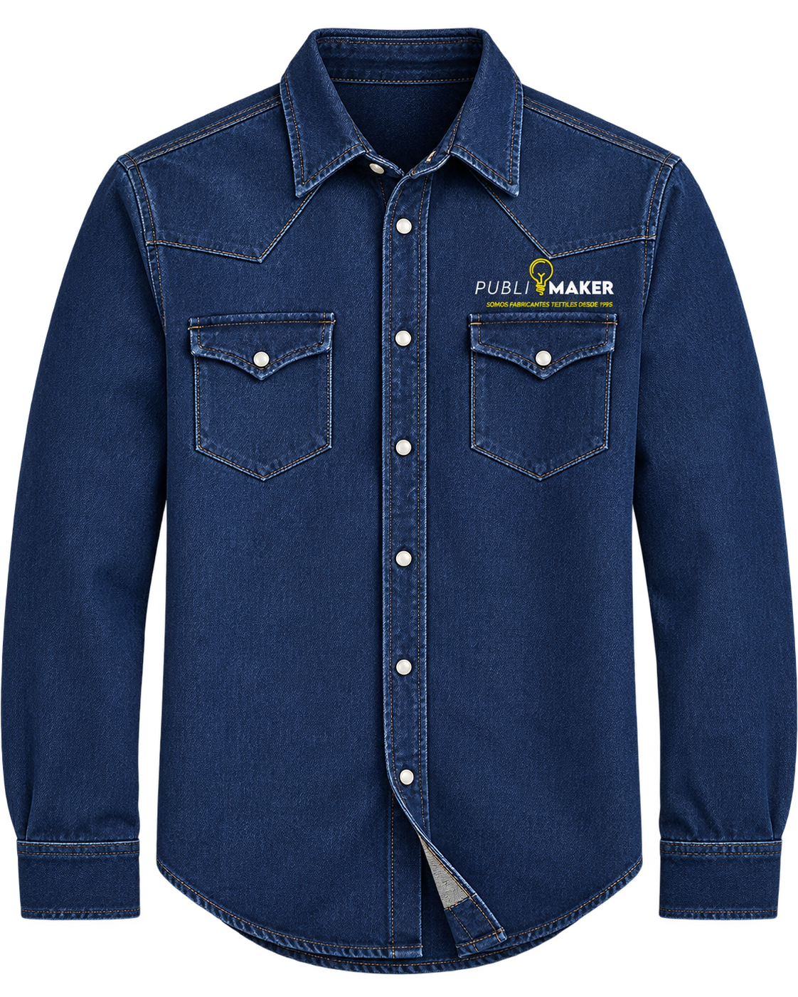 Camisa Denim Publimaker