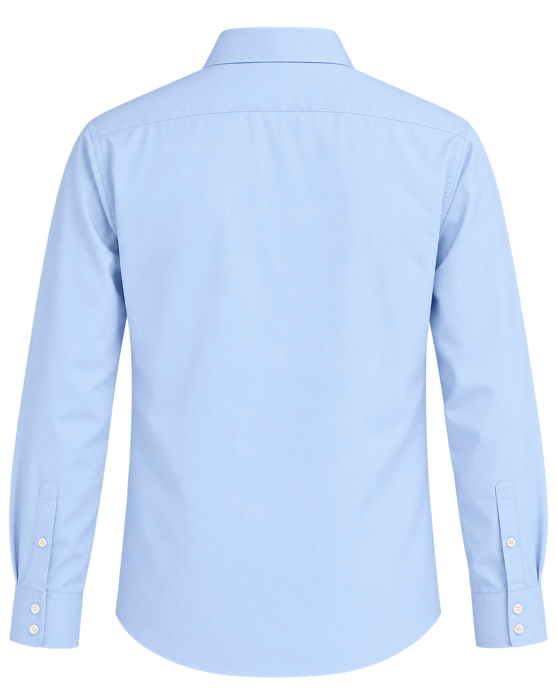 Camisa Popelina Manga Larga vista posterior