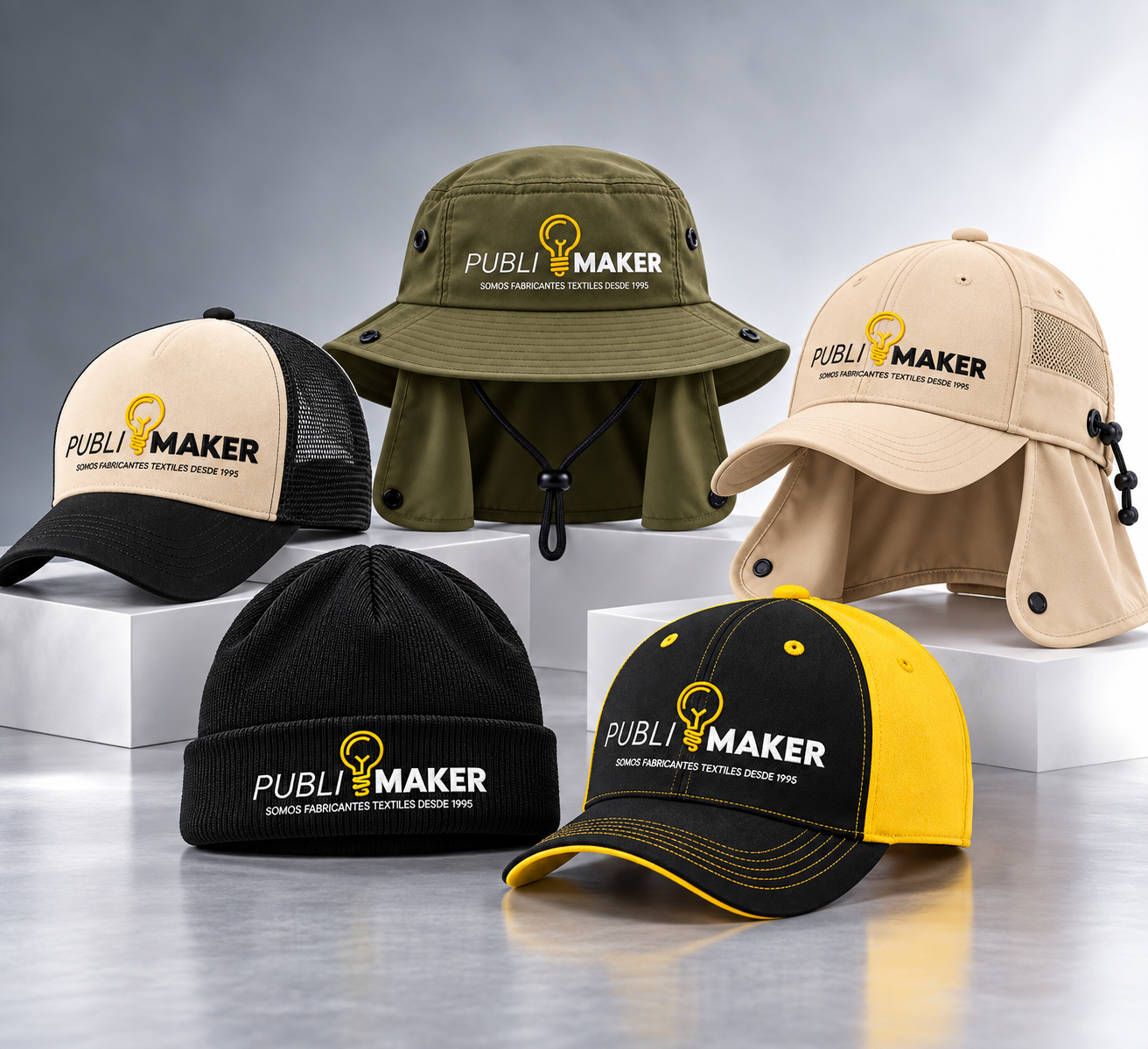 Gorros personalizados Publimaker