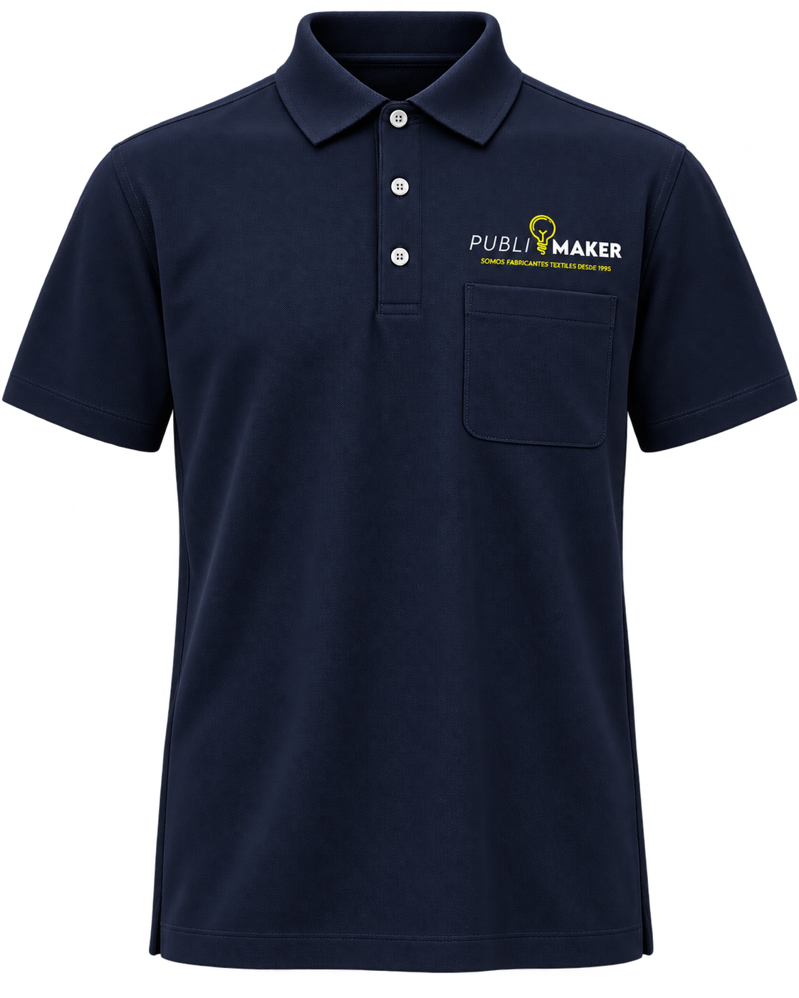 Polo Camisero con Bolsillo Publimaker